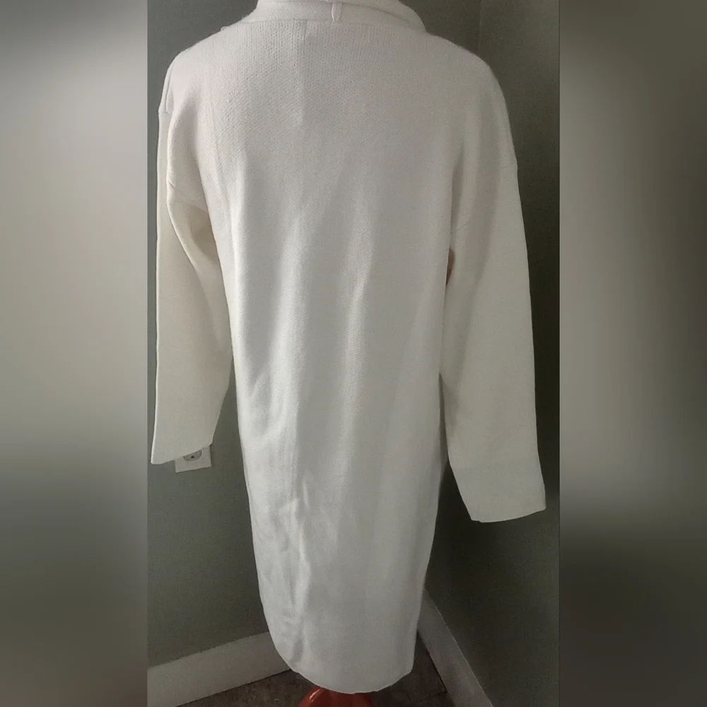 NWT Anrabess Winter White Cardigan Coat Size S Small - Picture 9 of 12